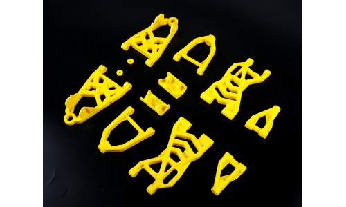 Nylon HD Control Arm Set Yellow | Rovan Sports